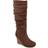 Journee Collection Haze Medium Calf - Brown