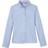 French Toast Youth Long Sleeve Oxford Blouse with Princess Seams - Blue