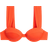 WeWoreWhat Claudia Bikini Top - Spicy Orange