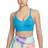 Nike Dri-FIT Indy Light-Support Padded V-Neck Sports Bra - Laser Blue/White