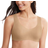 Hanes Ultimate Ultra Light Comfort With Support Strap Wirefree Bra - Nude