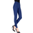 MeMoi Pants-Style Cotton Blend Legging - Blue Denim