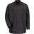 Red Kap Industrial Long Sleeve Work Shirt - Black