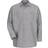 Red Kap Industrial Long Sleeve Work Shirt - Silver Gray