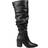 Journee Collection Pia Medium Calf - Black