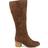 Journee Collection Sanora Wide Calf - Brown