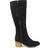 Journee Collection Sanora Wide Calf - Black