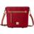 Dooney & Bourke Pebble Grain Small Zip Crossbody Bag - Wine