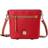 Dooney & Bourke Pebble Grain Small Zip Crossbody Bag - Red