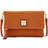 Dooney & Bourke Pebble Grain Foldover Zip Crossbody Bag - Caramel