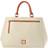 Dooney & Bourke Pebble Grain Zip Satchel Bag - Bone