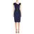 Black Halo Classic Jackie O Sheath Dress - Eclipse