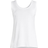 Misook Double Scoop Neck Knit Tank Top - White