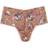 Hanky Panky Printed Retro Lace Thong - Terracotta Rose