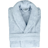 Classic Turkish Towels Luxury and Plush Shawl Terry Turkish Cotton Bathrobes - Ice Blue