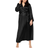 Flora Nikrooz Satin Stella Robe Plus Size - Black