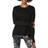 Sweaty Betty After Class Split Sweatshirt - Black