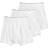 Jockey Classic Cotton Boxer Briefs 3-pack - White