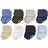 Hudson Baby Non-Skid Cuff Socks 8-pack - Blue/Gray ( 10754549)