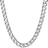 Lynx Curb Chain Necklace - Silver