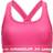 Under Armour Girl's Crossback Sports Bra - Electro Pink