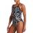 Nike Fire Racerback One Piece Swimsuit - Black