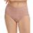 Hanky Panky Cross Dyed Leopard Retro V-Kini - Desert Ros