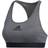 Adidas Don't Rest Alphaskin Padded Bra - Dark Grey Heather