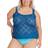 Hanky Panky Plus Size Signature Lace Classic Cami - Beguiling Blue
