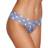 Cosabella Never Say Never Printed Cutie Low Rise Thong - Diamond Blue