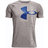 Under Armour Kid's Tech Split Logo Hybrid SS T-shirt - Concrete/Royal Blue
