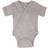 L'ovedbaby Organic Short-Sleeve Kimono Bodysuit - Light Gray (OR338lg)