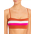 L*Space Rebel Stripe Bikini Top - Amber/Bougainvillea/Cream