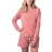 Alternative Women's Lazy Day Pullover Sweatshirt - Rose Bloom