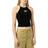 Dickies Chain Lake Cropped Tank Top - Black