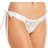 Cosabella Never Say Never Tie Me Up Brazilian Thong - Moon Ivory