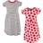 Touched By Nature Youth Organic Cotton Dress 2-pack - Poppy (10168837)