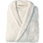 Superior Cotton Terry Adult Unisex Bathrobe - White