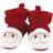 Hudson Baby Holiday Fleece Booties - Santa