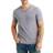 Lucky Brand Venice Burnout V-Neck T-shirt - Frost Gray