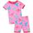 Hatley Organic Cotton Short Pajama Set - Floral Birds (S22FBK217O)