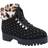 Penny Loves Kenny Newb - Black/White Microsuede/Faux Fur