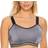 Pour Moi Jenn Convertible High Impact Underwire Sports Bra - Silver/Black