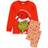 Universal Textiles Kid's The Grinch Fitted Christmas Pyjama Set - Red/Green/White