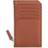 Royce New York Zip Leather Card Case - Tan