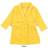 Leveret Kid's Shawl Collar Fleece Robe - Yellow