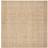 Safavieh Natural Fiber Collection Brown 108x108"