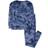 Leveret Kids Cotton Pajamas - Navy Mix Tie Dye