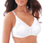 Bali Double Support Wire Free Bra - White