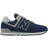 New Balance Big Kid's 574 Core - Navy with White